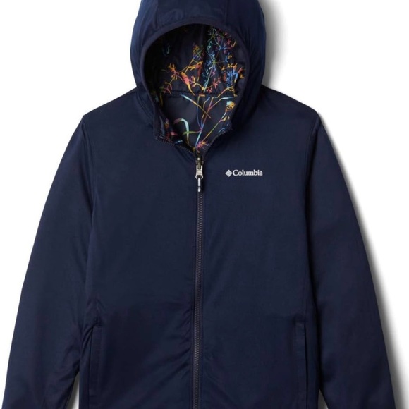 Columbia Kids Pixel Grabber Reversible Jacket XS (6/7) - Picture 4 of 7